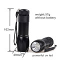 Track Powerful Led Purple Light UV 365nm Flashlight